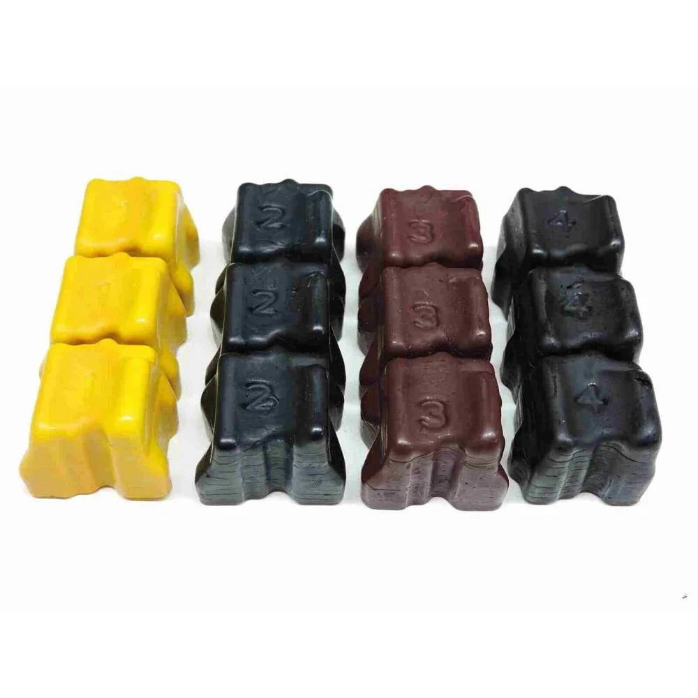 6 Pcs Xerox 8560 Magenta Ink Phaser Solid Printer Ink Wax Blocks 108R00724 NEW